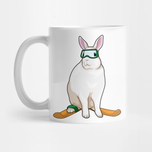 Bunny Skier Ski Mug